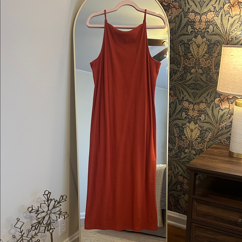 Old Navy Orange Sleeveless Dress - New with Tags